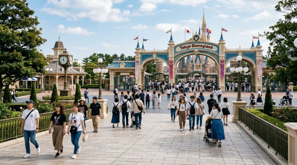 東京ディズニーランドの飲食店で手荷物から発煙　モバイルバッテリー原因か、客が一時避難