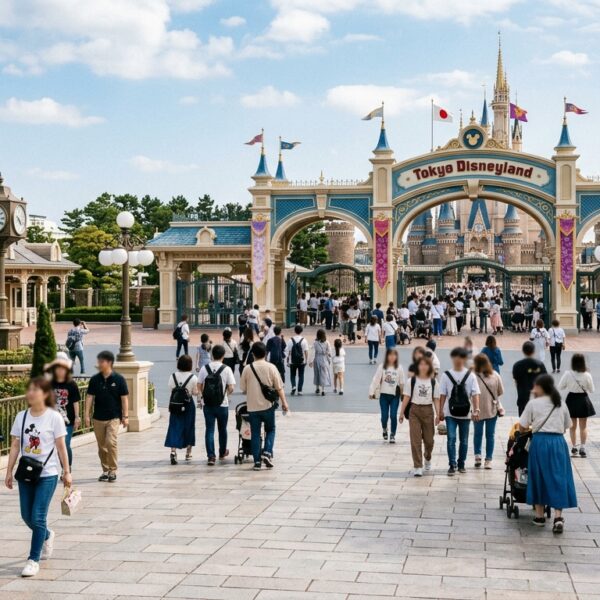 東京ディズニーランドの飲食店で手荷物から発煙　モバイルバッテリー原因か、客が一時避難